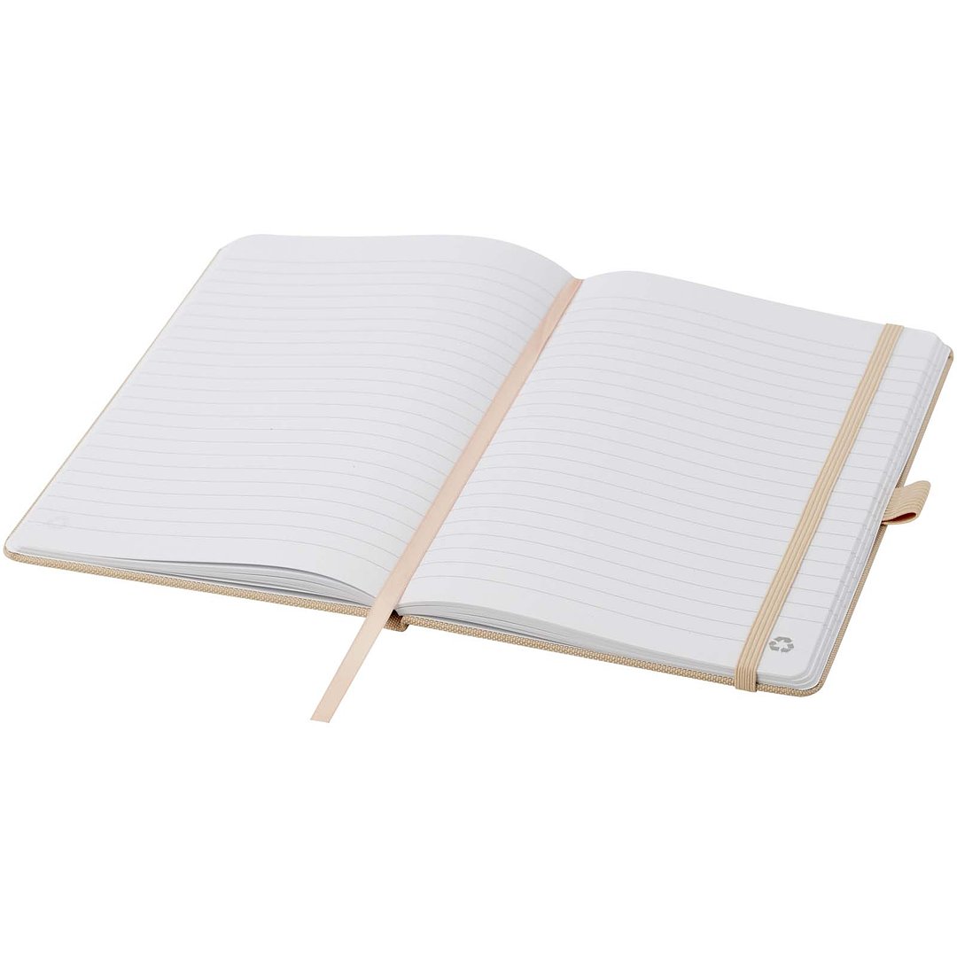 A5 Notizbuch aus recyceltem Papier mit Cover aus recyceltem PET - Razer