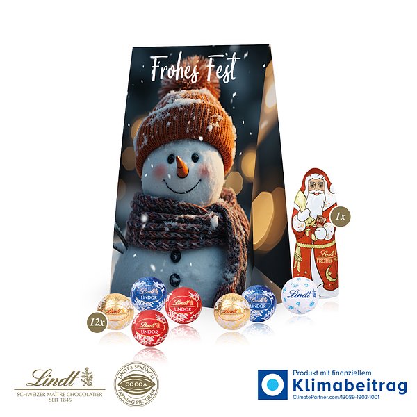 Werbetasche mit süsser Füllung