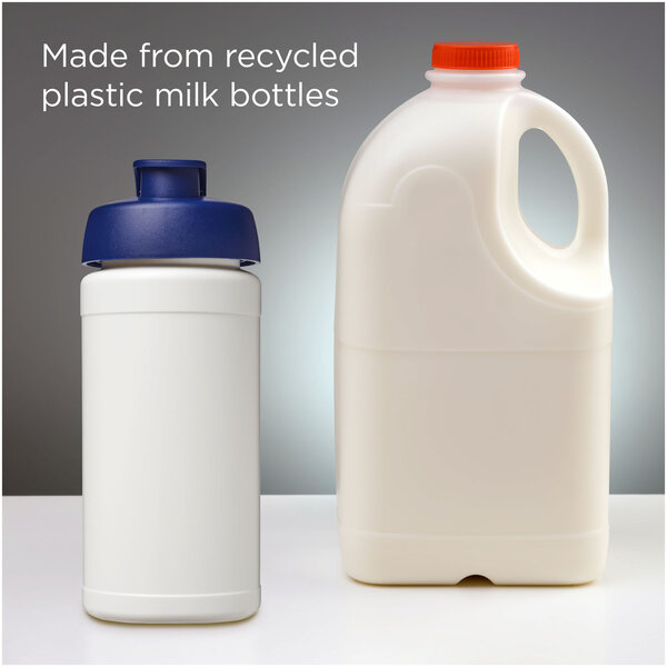 500 ml recycelte Sportflasche mit Klappdeckel - Veivep