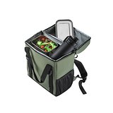 Gepolsterter Thermorucksack aus 600D rPET und Ripstop Benellia