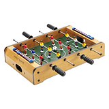 Fussball-Tischkicker aus Holz/Kunststoff/Metall Marazi