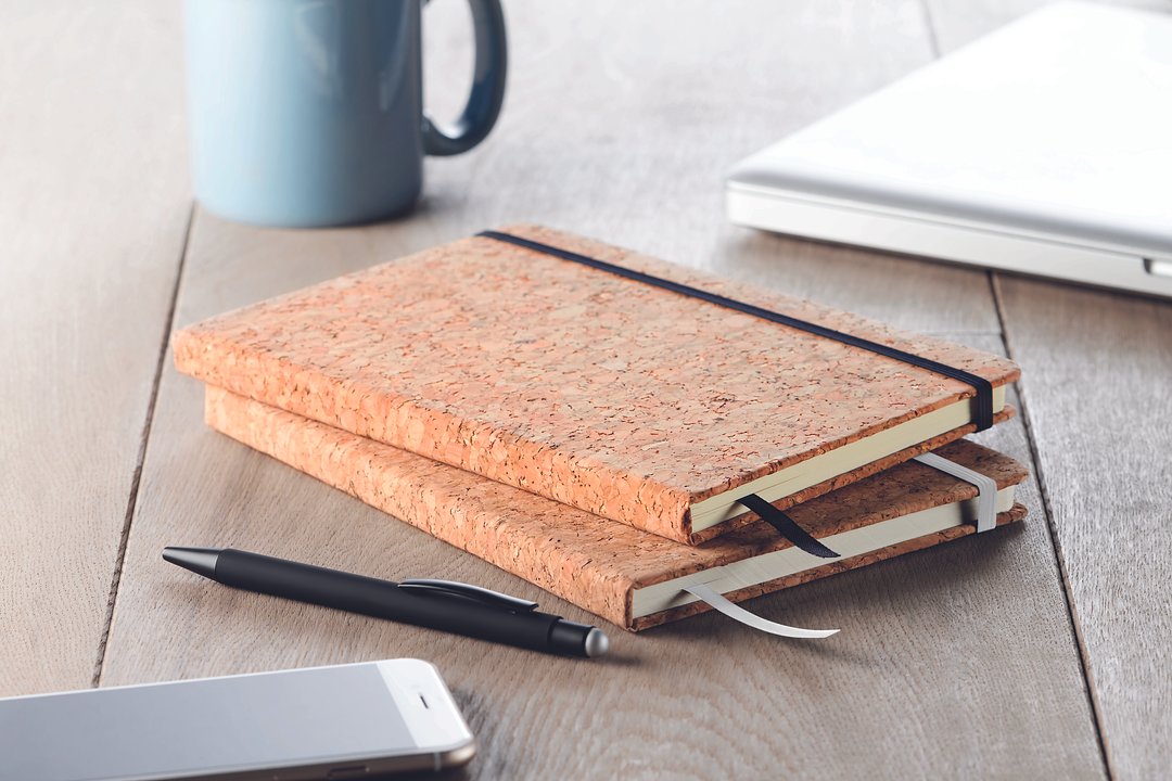 DIN A5 Notizbuch mit Kork Buonicco