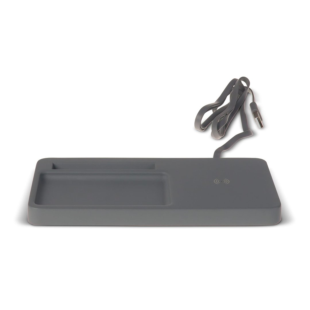 Limestone Desk organizer with wireless charger 5W Vretoll