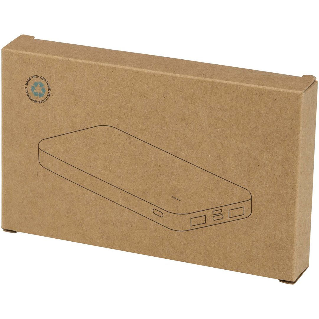 10 W 10.000 mAh Powerbank aus recyceltem Kunststoff - Beatiama