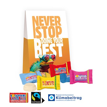 Werbetasche mit süsser Füllung