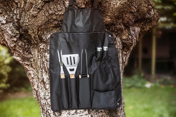 Grillset Beatrs | Edelstahl | Schürze