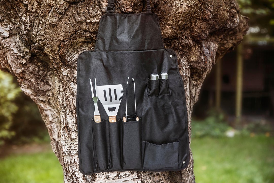 Grillset Beatrs | Edelstahl | Schürze