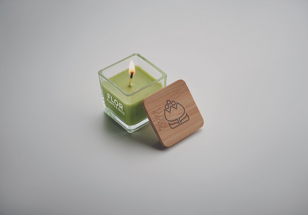 Kerze im Glas 50g Mena