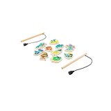 Angelspiel mit 10 Holzfischen, ideal für Kinder Itarjasch