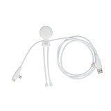 Mr. Bio Lang 60W PD Multi-Ladekabel 1.2 Meter Bendie