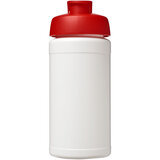 500 ml recycelte Sportflasche mit Klappdeckel - Veivep