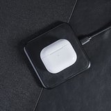 Iné Wireless Fast Charger - Recycled Leather 15W Marazenco