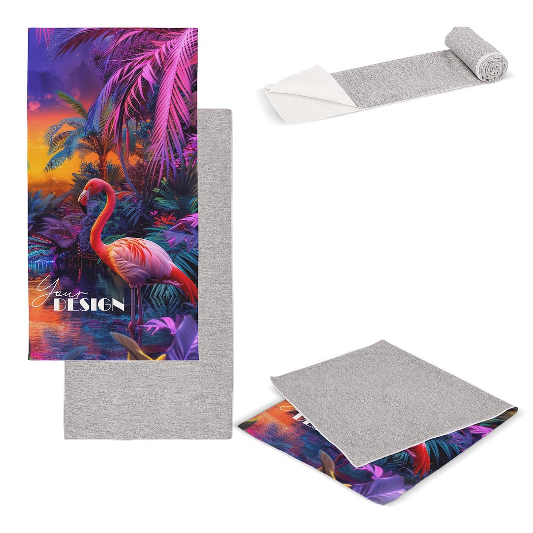 Schnelltrocknendes Handtuch R-PET 50x100cm Sublimation Bean