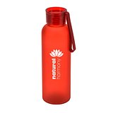 Trinkflasche (600ml) aus rPET mit matter Oberfläche Elver