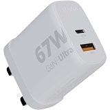XEC067G GaN² Ultra 67 W Wandladegerät mit UK-Stecker - Oleeng