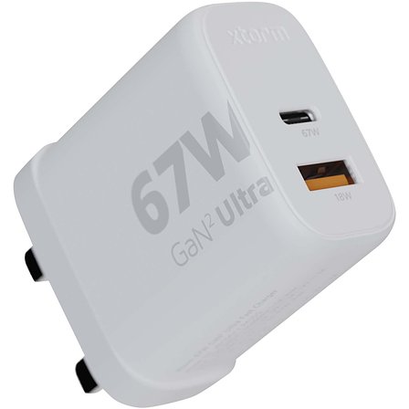 XEC067G GaN² Ultra 67 W Wandladegerät mit UK-Stecker - Oleeng