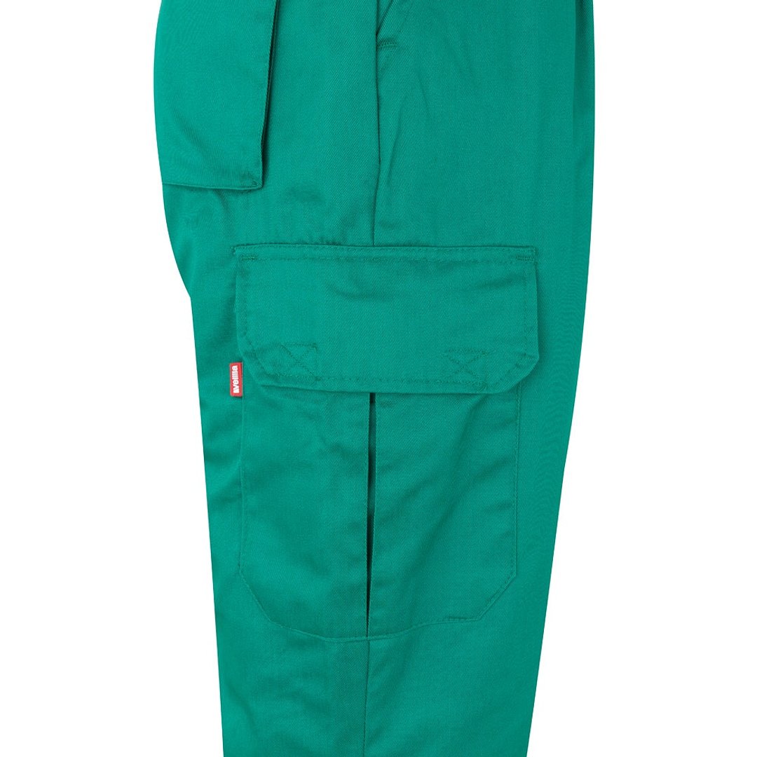 Zweifarbige Hose aus Twill (210 g/m²), gefüttert, mit mehreren Taschen, aus Baumwolle (20%) und Polyester (80%) Benina