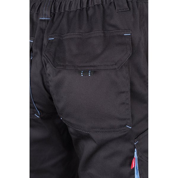 Zweifarbige Stretch-Hose mit mehreren Taschen (240 g/m²), aus Baumwolle (46 %), EME (38 %) und Polyester (16 %) Paulik