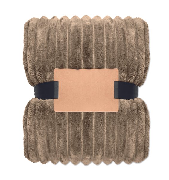 RPET-Fleece-Decke Fadia