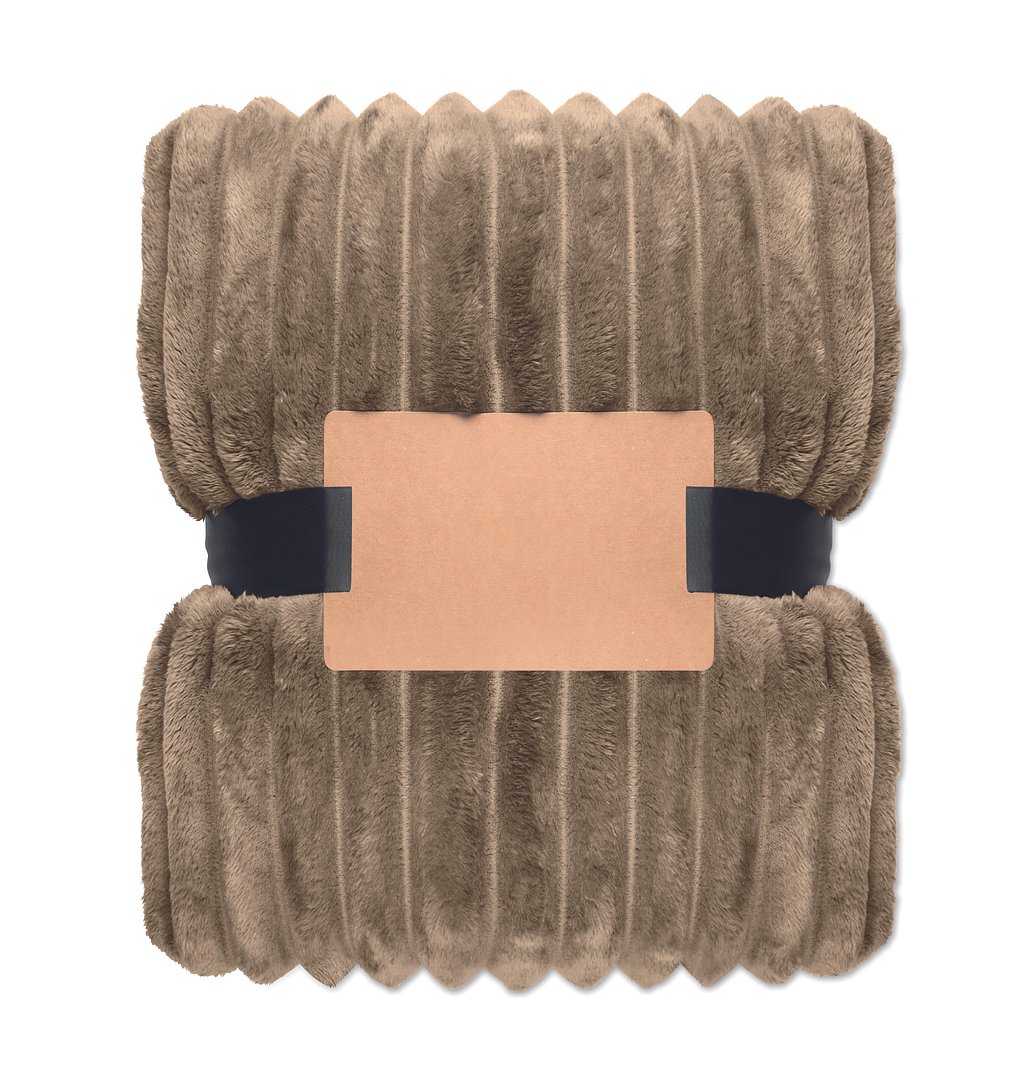 RPET-Fleece-Decke Fadia