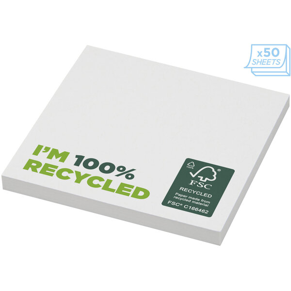 Recycelte Haftnotizen 75 x 75 mm - Chatrun