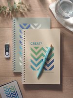 DIN A5 Notizbuch Karton Helinan