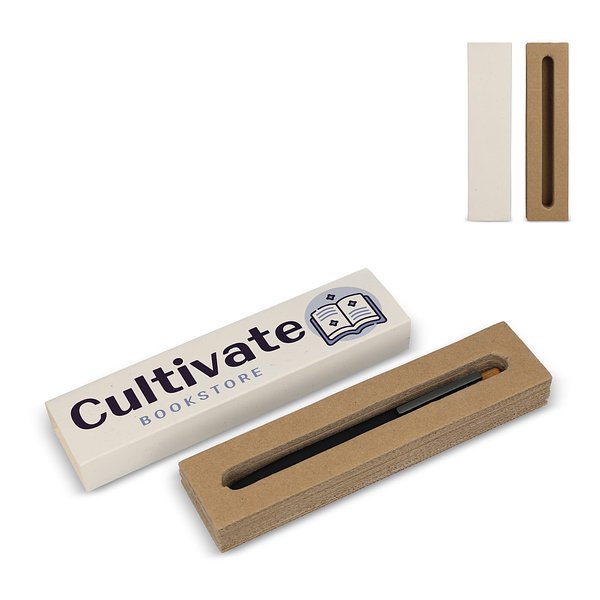 Stiftebox aus recyceltem Milchkarton, 1 Stift Beatinata