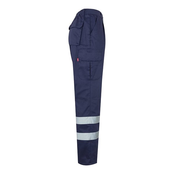 Hose mit mehreren Taschen aus Twill (200 g/m²), aus Baumwolle (35 %) und Polyester (65 %) Ruelycili