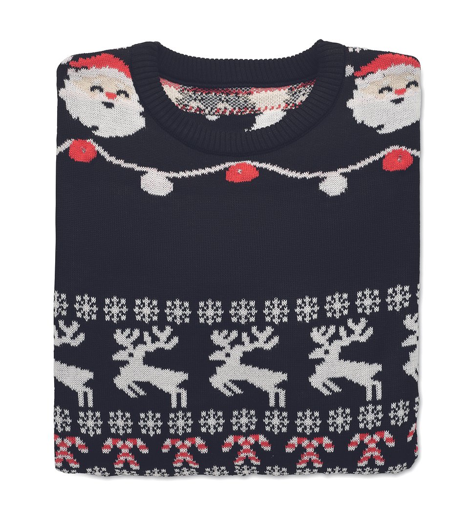 Weihnachts-LED-Pullover L/XL Raitli