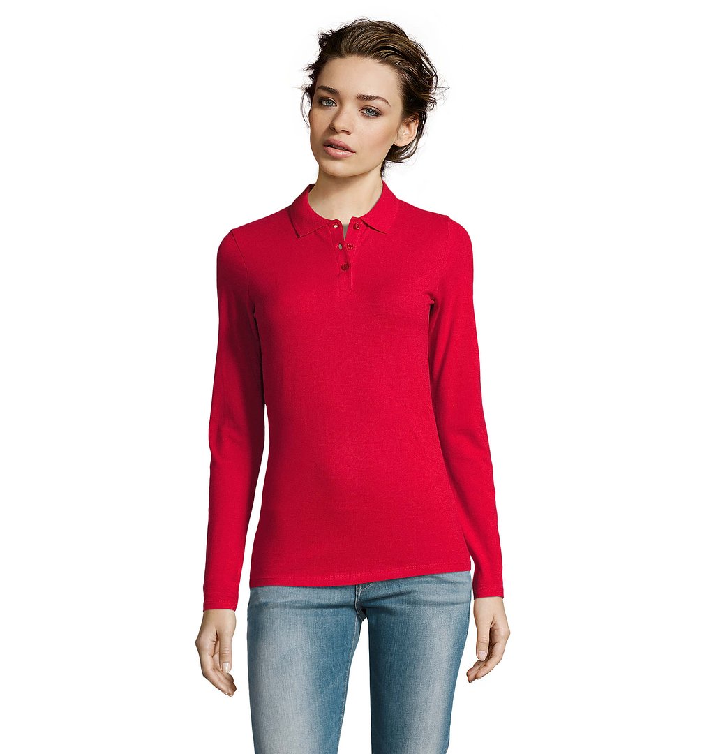 Damen Long-Sleeve Polo 180 Jürgulana