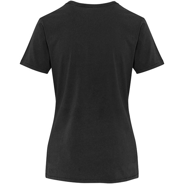 Kurzärmeliges T-Shirt für Damen im Washed Look, 160 g/m2 - Fränzin