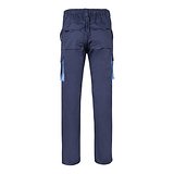 Zweifarbige Twill-Hose mit mehreren Taschen (200 g/m²), aus Baumwolle (35 %) und Polyester (65 %) Leenico