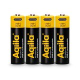wiederaufladbare USB-C-Batterien AA 2000 mAh, 4er-Pack Lorioli