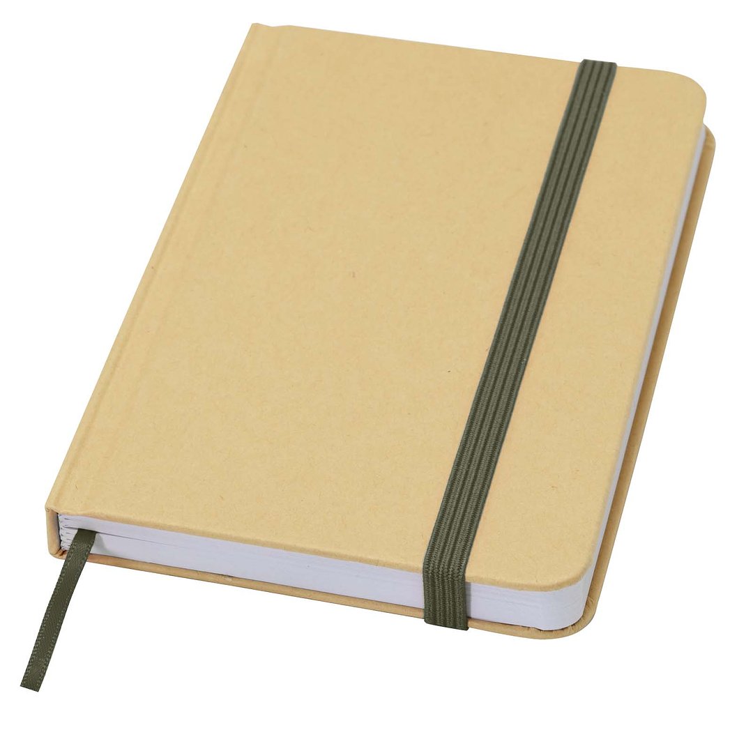 A6 Hardcover Notizbuch, blanko, aus recyceltem Material - Giunna