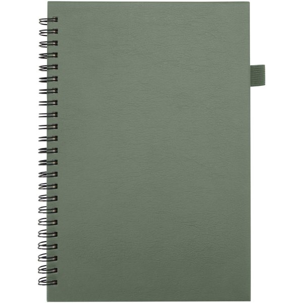 A5 Hardcover Spiralnotizbuch aus recyceltem Kunststoff - Palin
