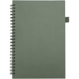 A5 Hardcover Spiralnotizbuch aus recyceltem Kunststoff - Palin