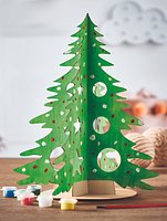 DIY Weihnachtsbaum aus Holz Beth