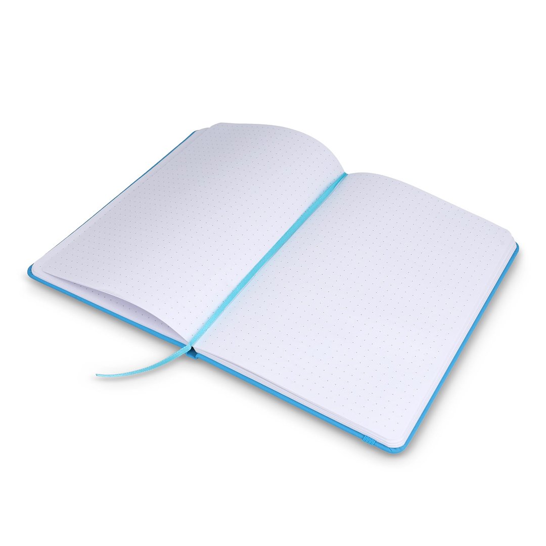 Notizbuch A5 PU mit Rasterpunktseiten Stiafrs