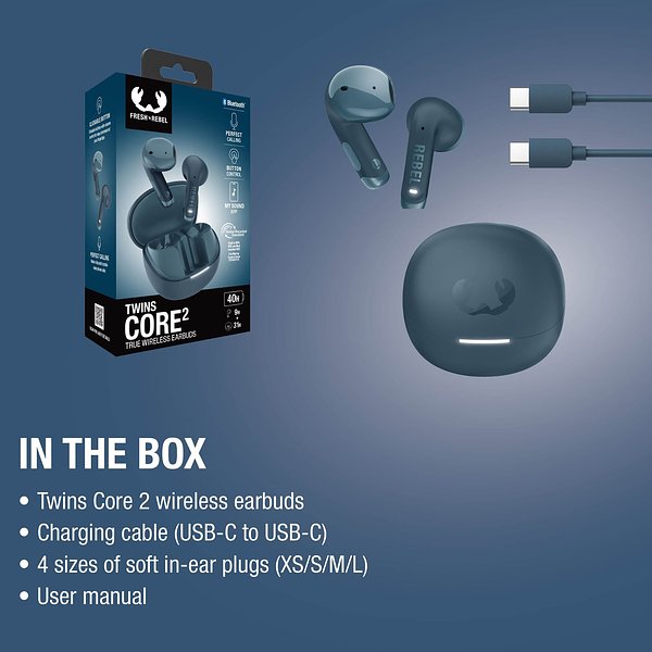 Twins Core 2 In-Ear-Kopfhörer Nettat