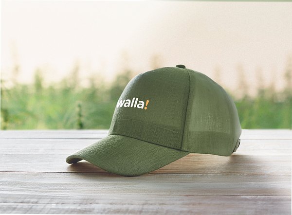 Hanf Baseball Kappe 5 Panele Frile