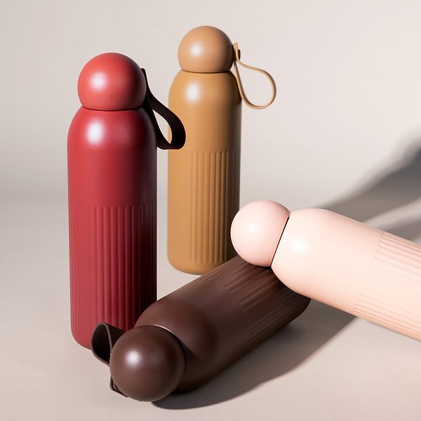 Tekla Stahlisolierflasche (recycelt) 500 ml Mendy