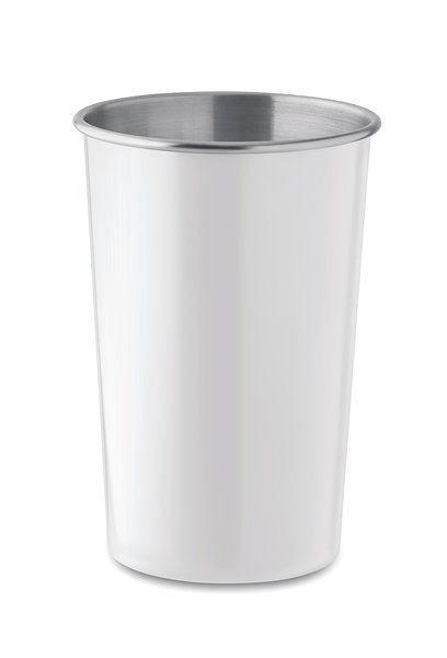 Becher recycelter Edelstahl Hascht