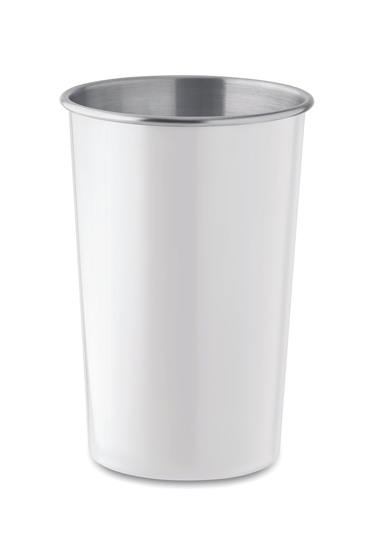 Becher recycelter Edelstahl Hascht