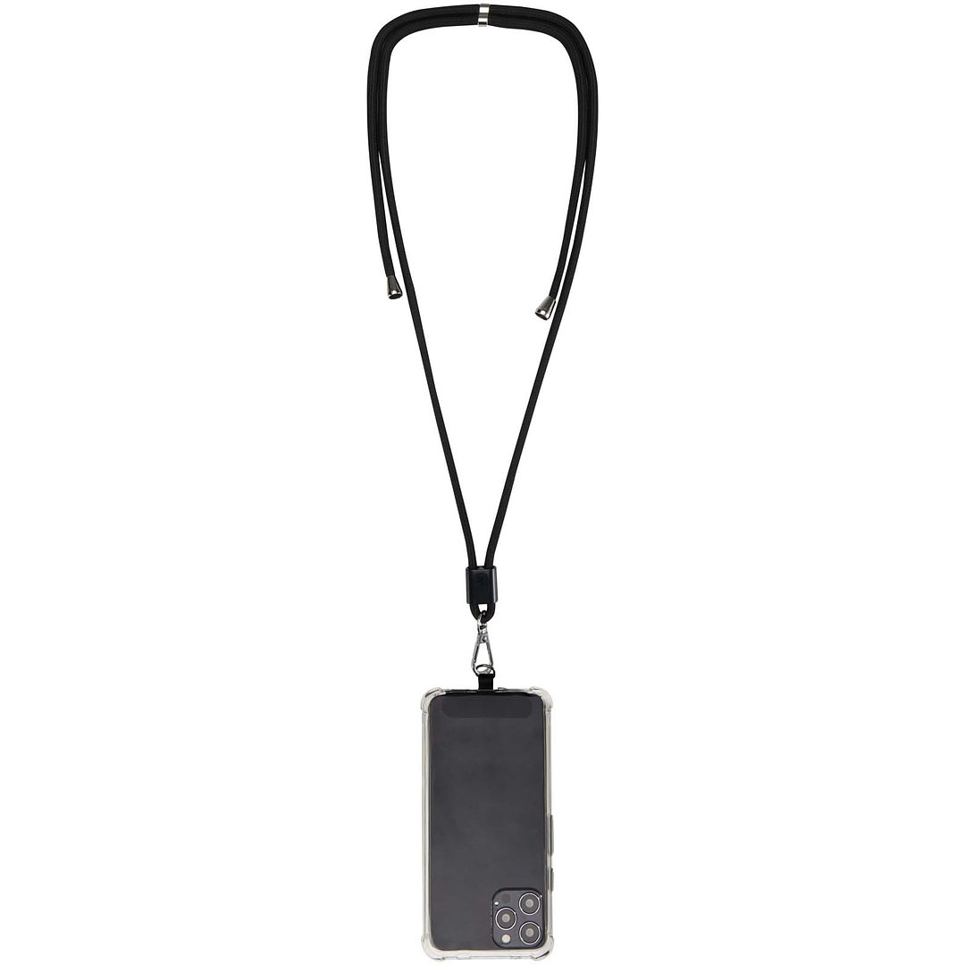 Verstellbares, recyceltes Smartphone Lanyard - Helyli