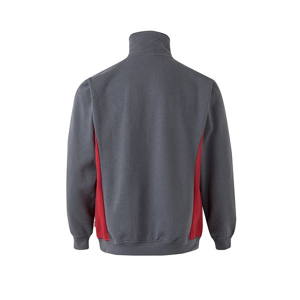 Zweifarbiges Frottee-Sweatshirt (260 g/m²), aus Polyester (65 %) und Baumwolle (35 %) Rudorscht