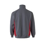 Zweifarbiges Frottee-Sweatshirt (260 g/m²), aus Polyester (65 %) und Baumwolle (35 %) Rudorscht