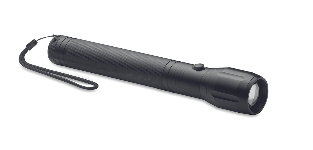 Grosse LED-Taschenlampe Alu Rudong