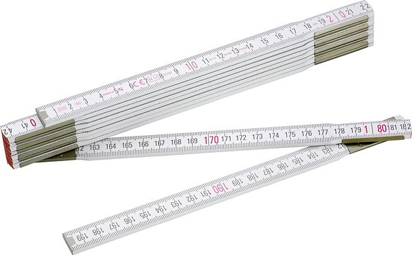 Faltbarer Zollstock aus Holz 600 Serie Mers