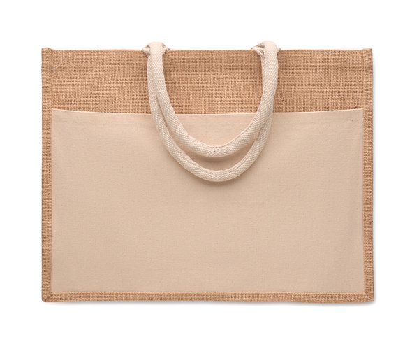 Einkaufstasche aus Jute Elinen