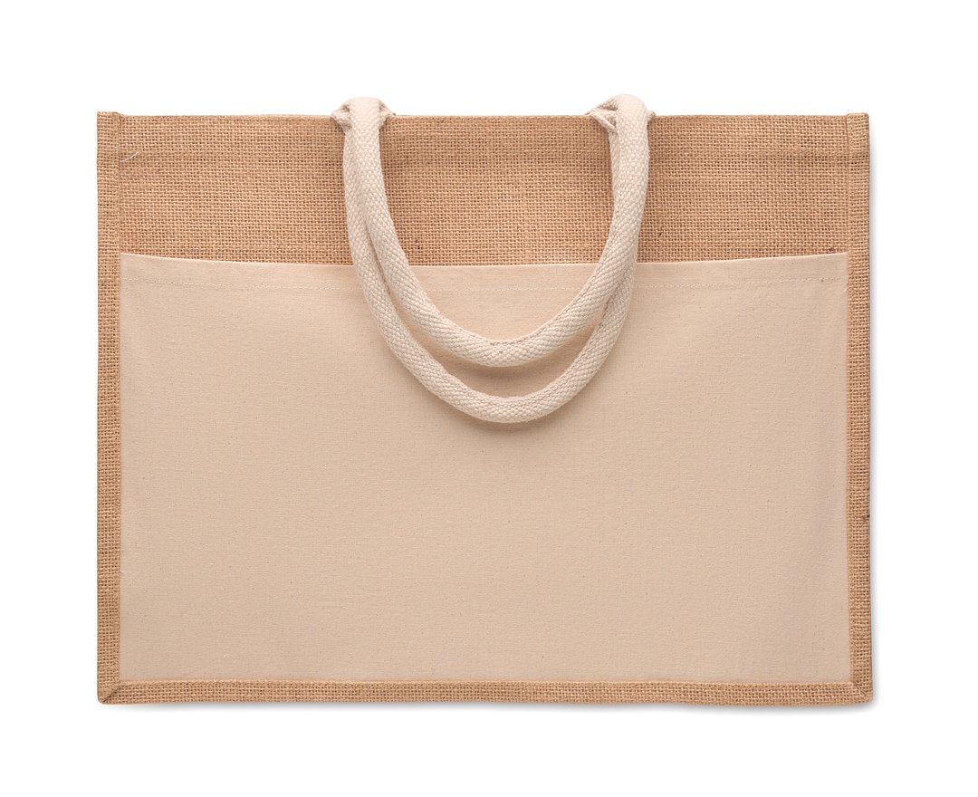 Einkaufstasche aus Jute Elinen